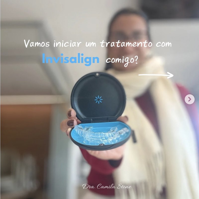 Tratamento com Invisalign